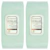 Body Prescriptions - 2 Pack (60 Count Each) Refreshing and Toning Micellar Water Wipes