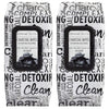 Clinical Works - 2 Pack (60 Count Each) Charcoal Detoxifying Face Wipes